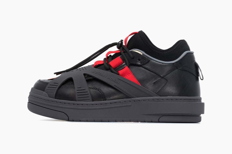 Heron Preston Black Protection Low-Top Sneakers | Drops Heron Preston Black Protection Low-Top Sneakers | Drops