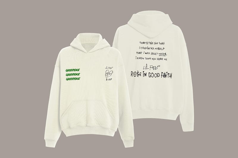 Lil Peep x ROSE IN GOOD FAITH Greenpeace Capsule Collection 