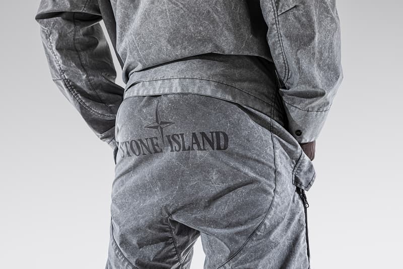 stone island dust joggers