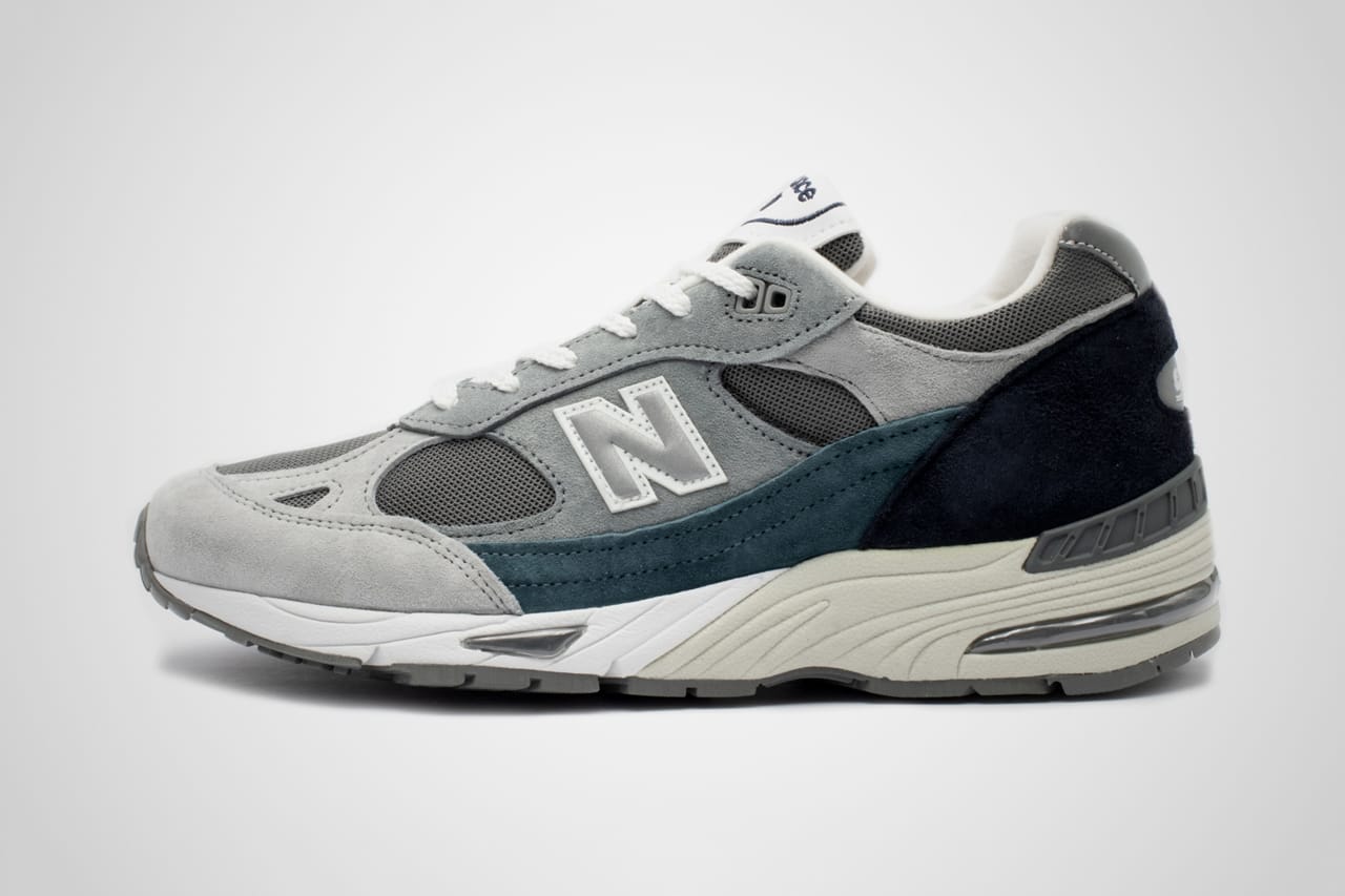 New Balance 991 Made in UK Grey/Blue Release | HYPEBEAST