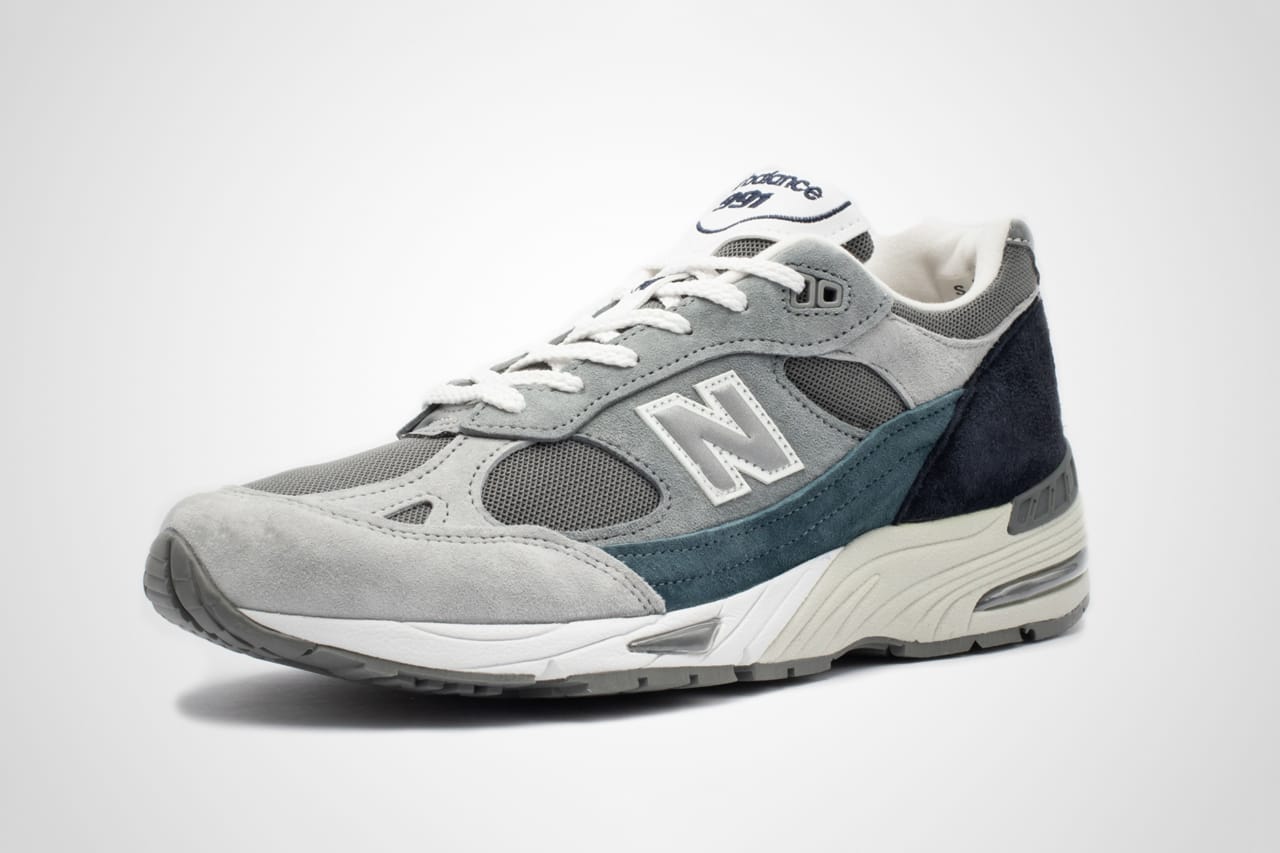 New Balance 991 Made in UK Grey/Blue Release | HYPEBEAST