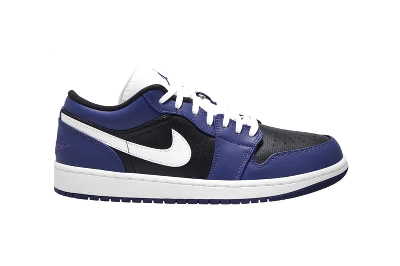 nike air jordan 1 low purple white