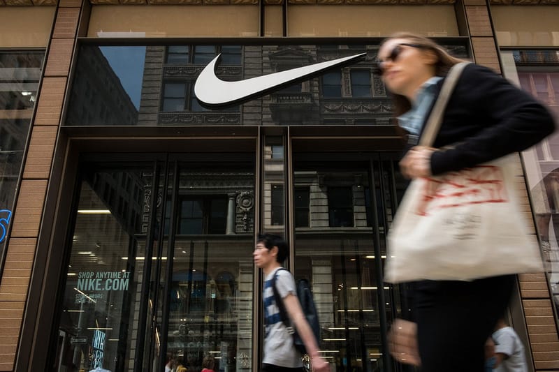 Asians destroy 2025 nike store