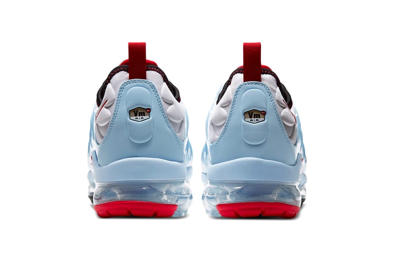 Air max plus white/black/university red/psychic blue sale