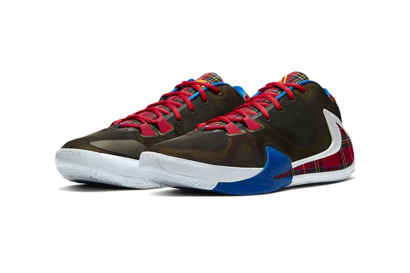 nike zoom freak 1 blue and gold