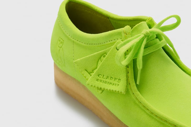 Lime 2025 green wallabees