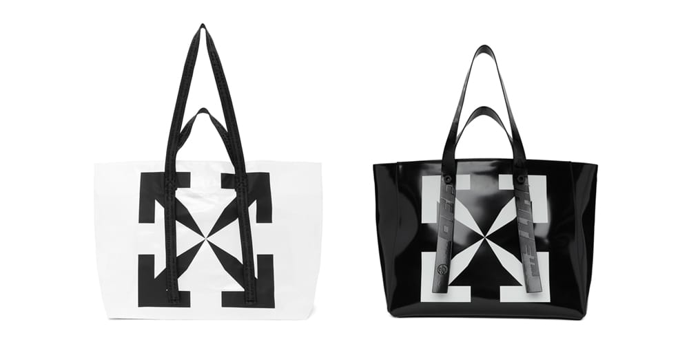 Off-White™- Arrows Tote Bag Release | HYPEBEAST