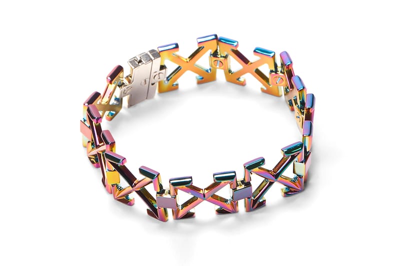 Off-White™ Iridescent Arrows Bracelet Release | Hypebeast