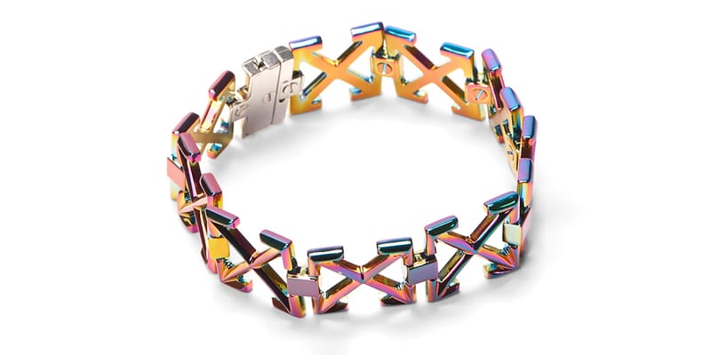 Off-White™ Iridescent Arrows Bracelet Release | Hypebeast