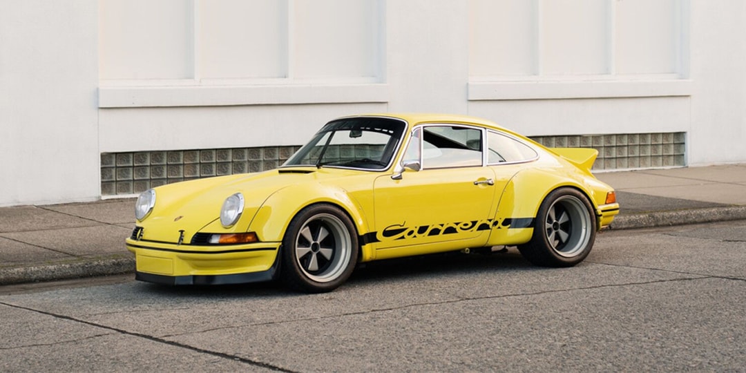 Porsche 911 Carrera Coupe 1987 года выпуска, выпущенный в стиле RWB, выставлен на аукцион