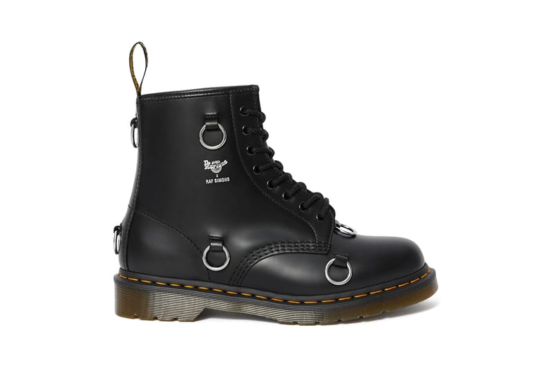 ブーツ型レースアップDR. MARTENS x RAF SIMONS／UK６1/2