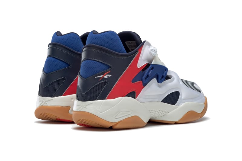 Reebok Pump Court White Navy Red FV5565 Release Info Hypebeast