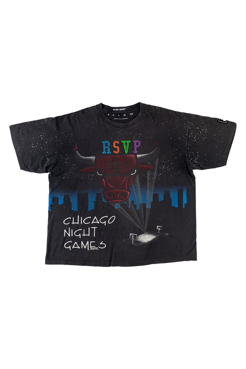 Ales Grey x RSVP Gallery Swarovski Customized T shirts Hypebeast