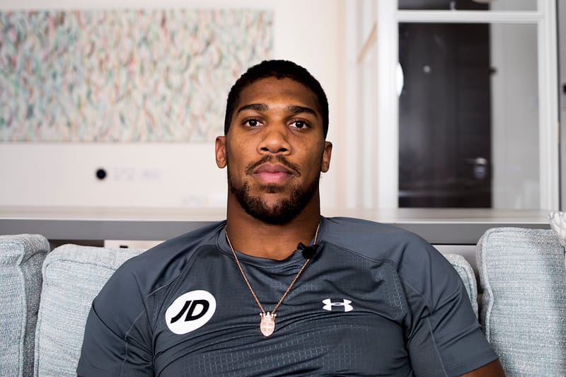 Under armor best sale anthony joshua