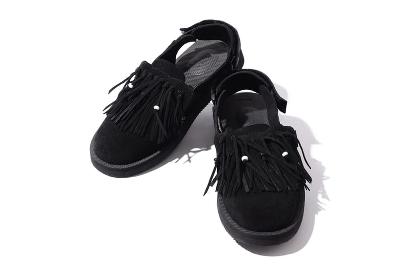 SUICOKE x BEAMS Bespoke Fringe Sandal Release | Hypebeast