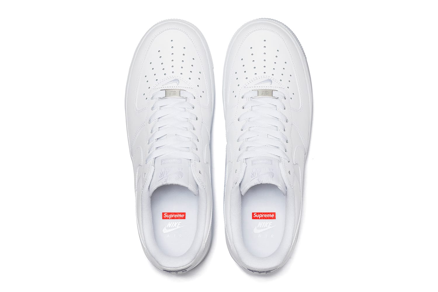 Supreme x Nike Air Force 1 Low Official Look | HYPEBEAST