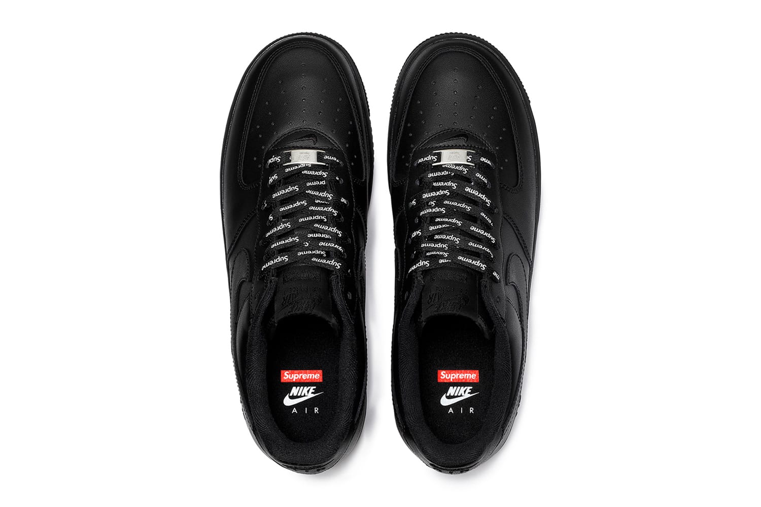 Supreme x Nike Air Force 1 Low Official Look | Hypebeast