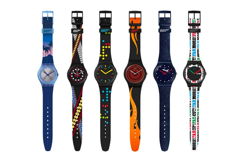 James bond swatch discount watches