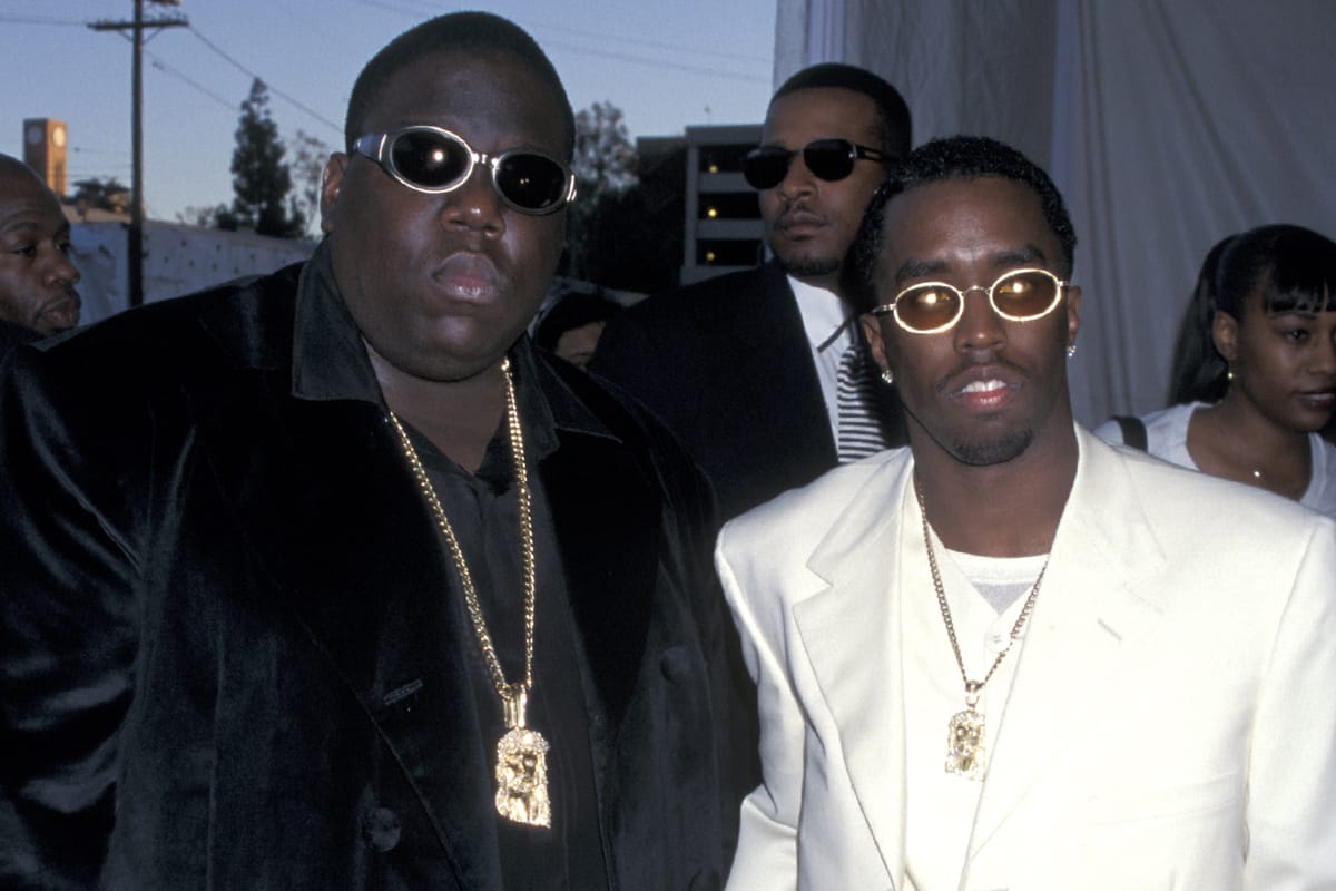 The Notorious B.I.G. & Puff Daddy Signed VIBE Magazine Cover