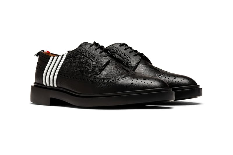 Thom Browne Four-Bar Applique Longwing Brogue Info | Hypebeast