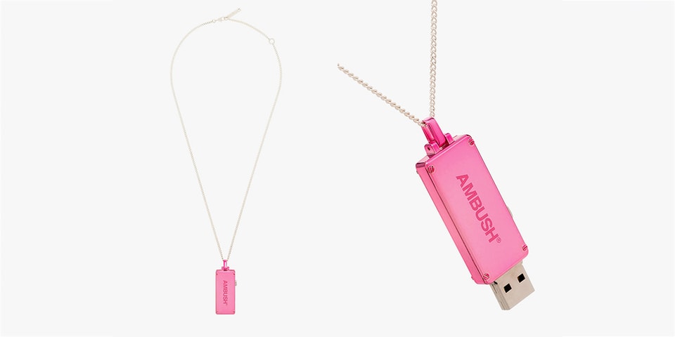 AMBUSH USB Pendant Necklace Release | Hypebeast