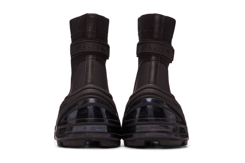 1017 ALYX 9SM Black Mid Sock Boots | Hypebeast
