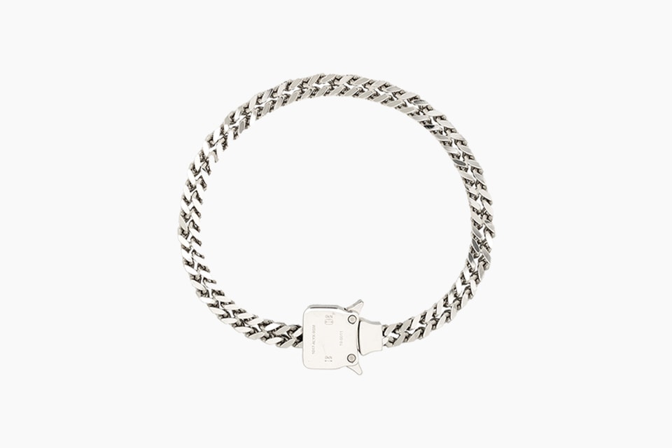 1017 ALYX 9SM Silver Tone Cubix Chain Necklace | Drops | Hypebeast