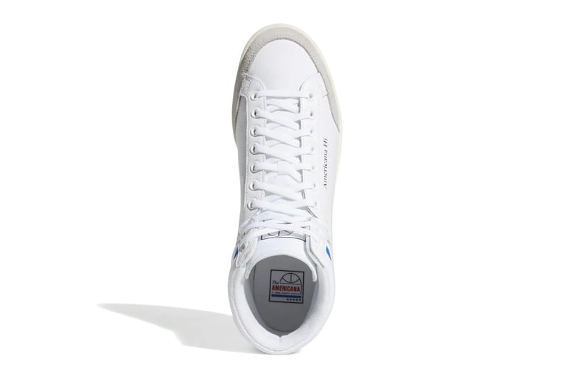 Adidas americana hi discount white