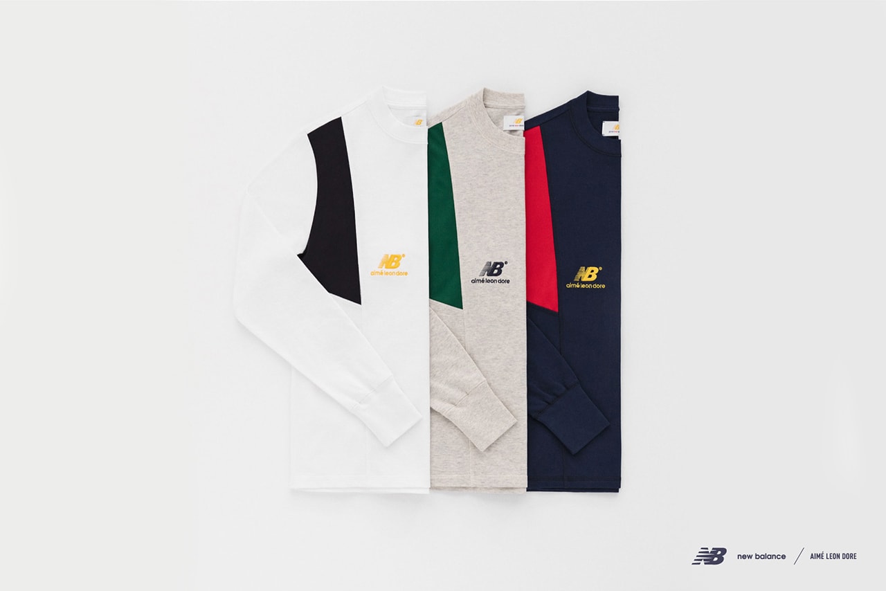 aime leon dore x new balance shirt