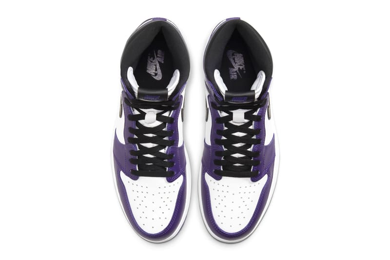 Jordan 1 court store purple 2020