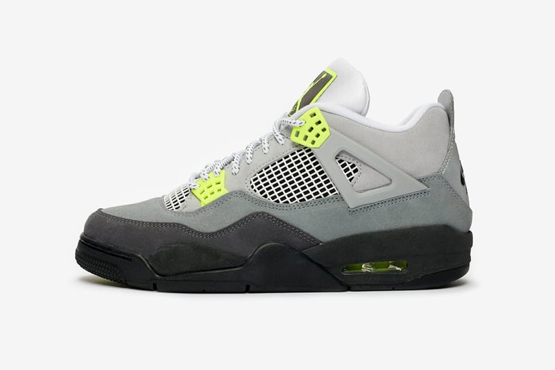 Air jordan 4 neon best sale air max