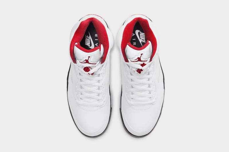 Air jordan 5 sale fire red 2020