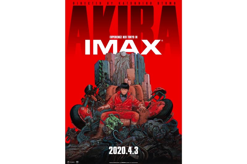 'Akira' 4K IMAX Theater Release & New Poster HYPEBEAST