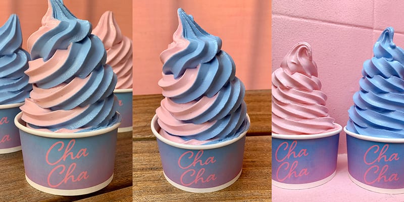 Alex Israel x Cha Cha Matcha Sky Backdrop Soft Serve Hypebeast