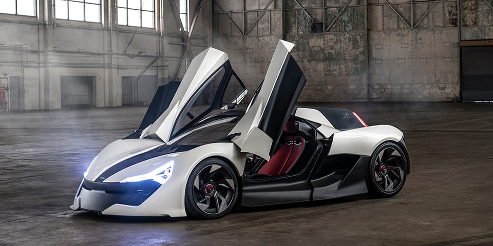 APEX Unveils Concept EV Supercar AP-0 in London | HYPEBEAST