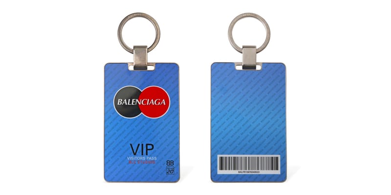 Balenciaga Visitor Plate Key Holder Release | Hypebeast
