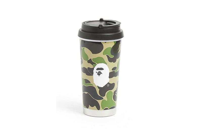 BAPE ABC Camouflage Tumbler 450ml: Green, Pink, Blue | Hypebeast