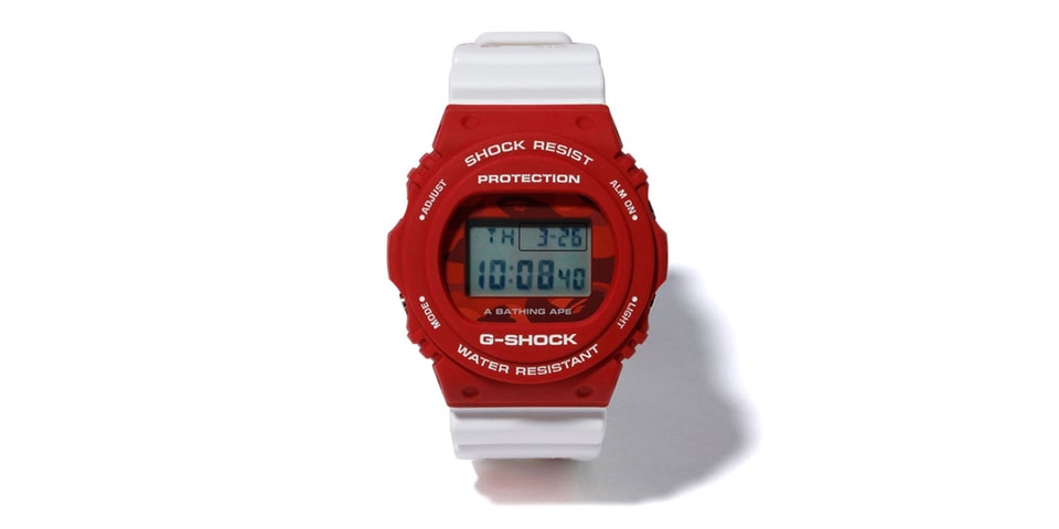 BAPE x Casio G-SHOCK 5750 Watch Collab SS20 | HYPEBEAST