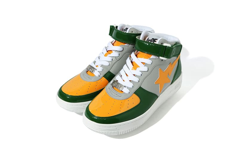 BAPE BAPESTA Mid, Low OG Colorway Release Date HYPEBEAST