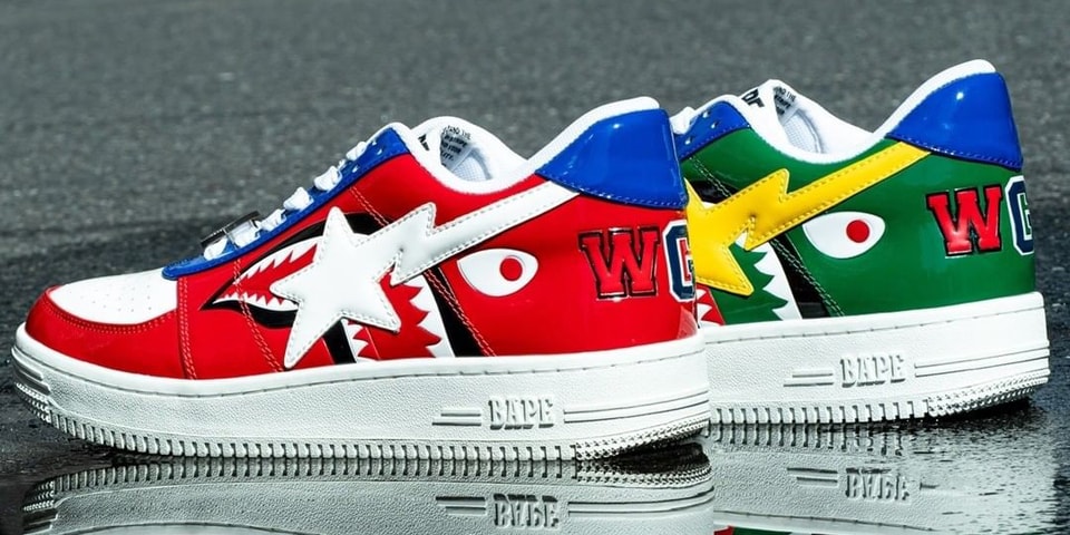 bape patent leather