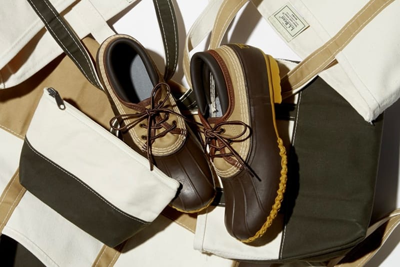 BEAMS PLUS x L.L. Bean Canvas Gumshoes | Hypebeast