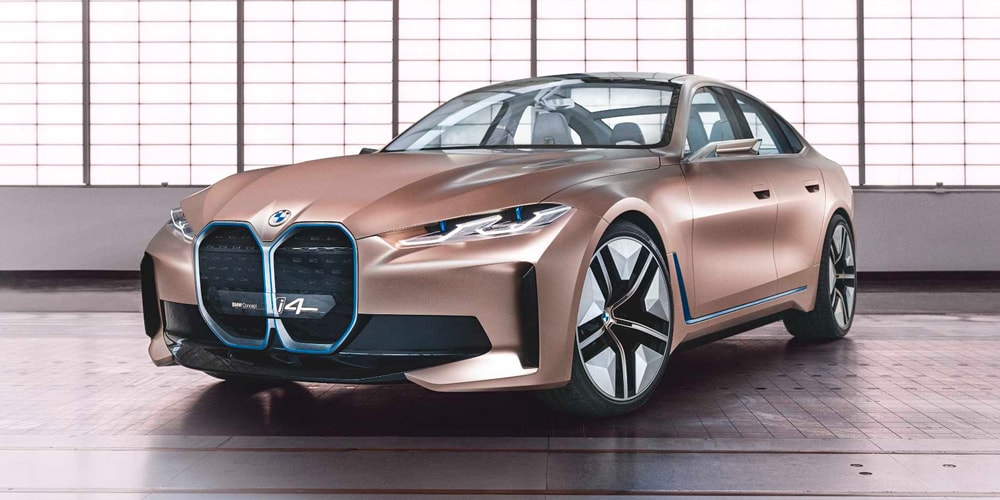 BMW представляет i4 Concept EV с обновленным логотипом