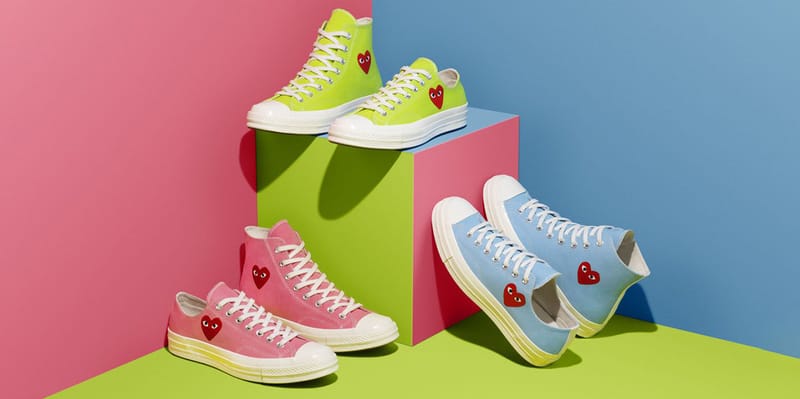 Converse red clearance yellow blue green