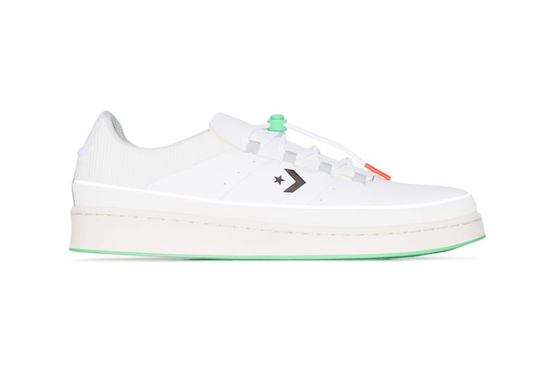 Converse Pro Leather Hi White Coast Blue Men's Size 4 | eBay