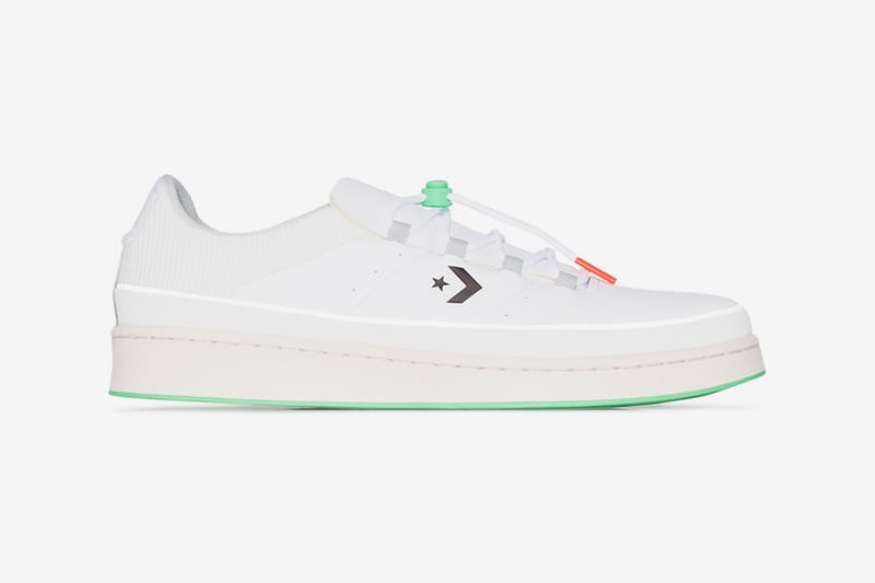 Converse craft ox womens leather trainers - clearance branco