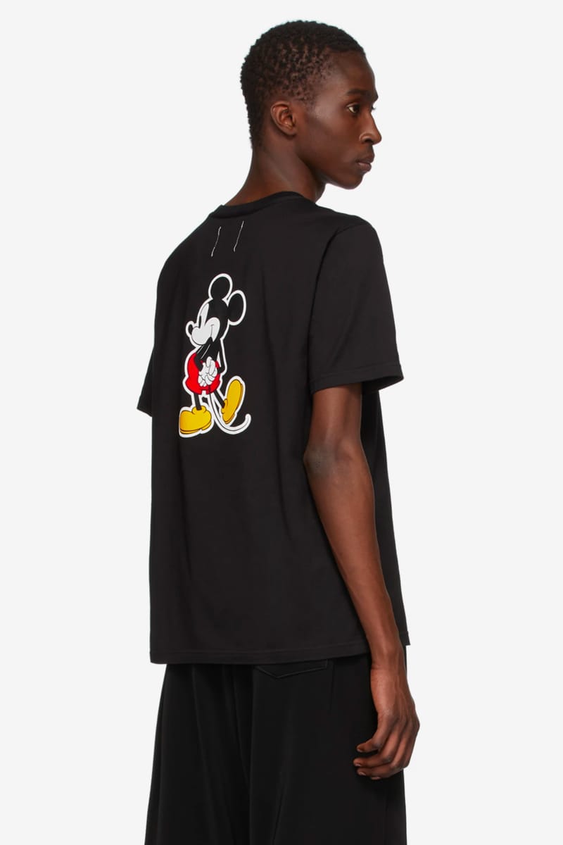 Black 2024 mickey hoodie