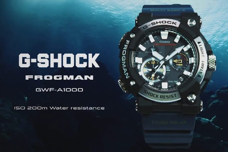 Casio best sale analog frogman