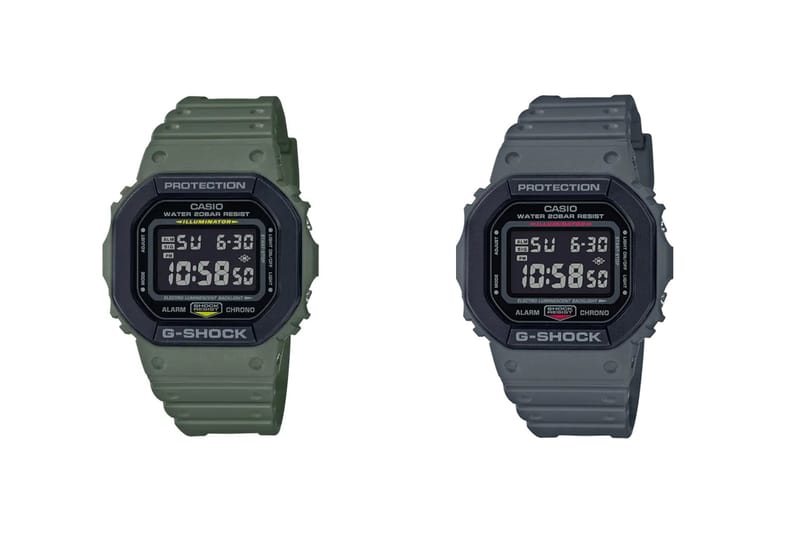 G SHOCK Military Inspired Utility Collection Info Hypebeast