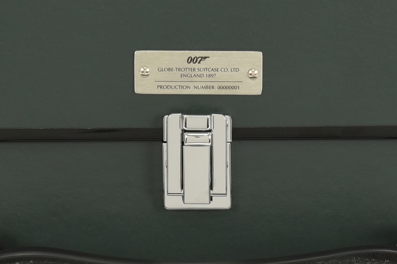 GlobeTrotter 'James Bond No Time To Die' Luggage Collection Hypebeast
