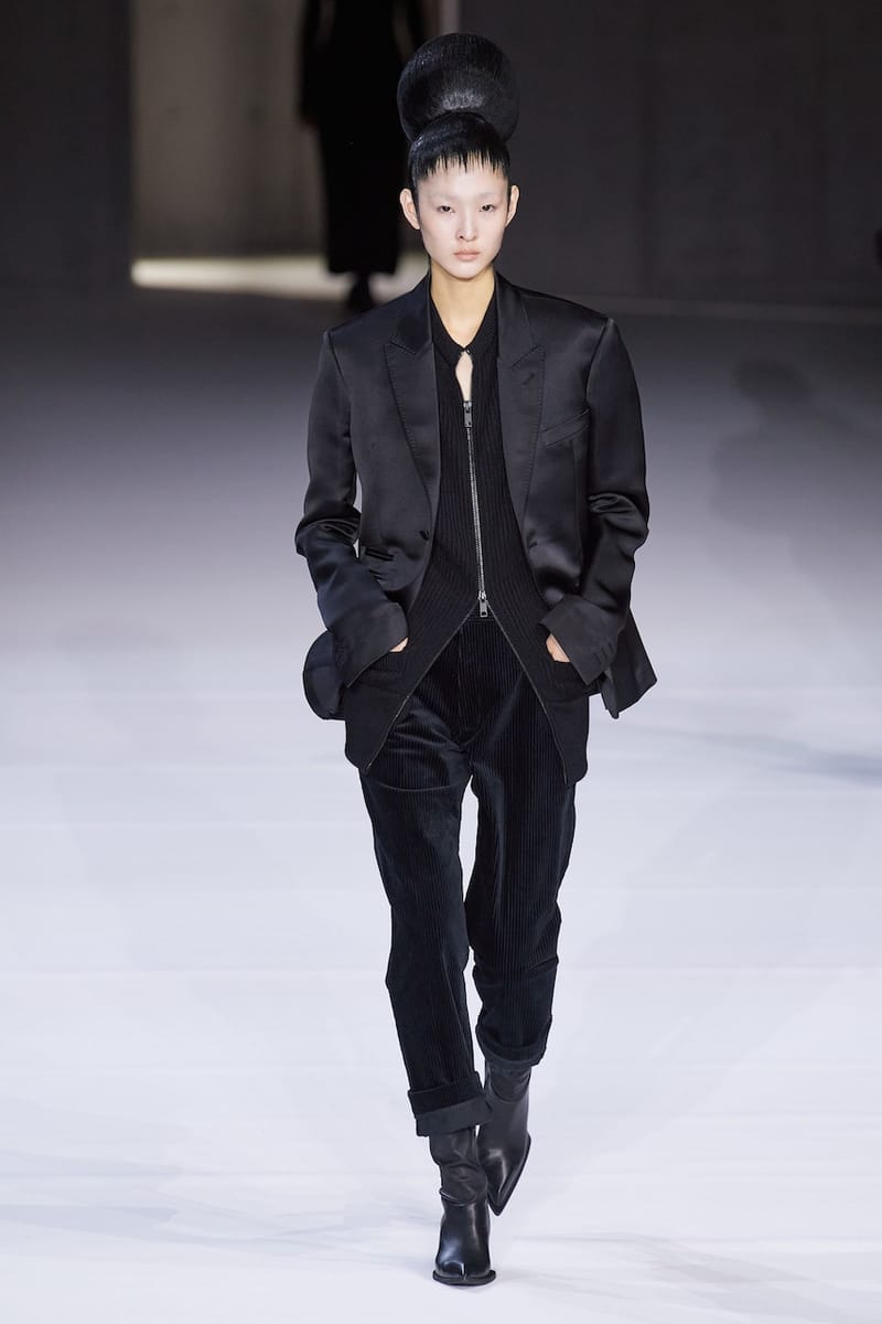 HAIDER ACKERMANN FW20 Leather Set up